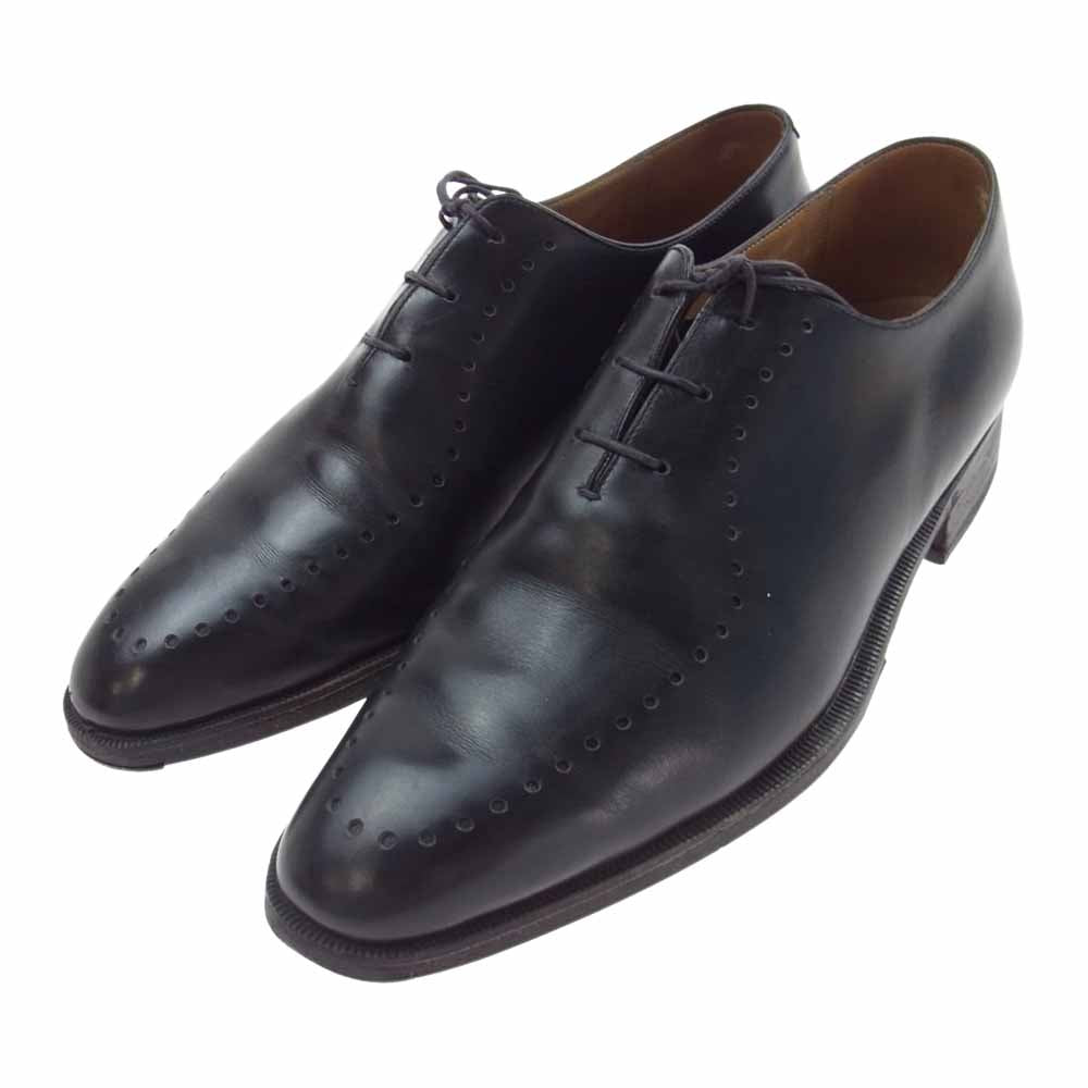 Berluti ベルルッティ 1482 タトゥーコレクション パンチング ホールカット シューズ ブラック系 7【中古】