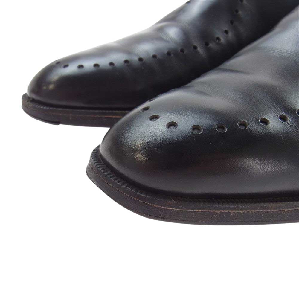 Berluti ベルルッティ 1482 タトゥーコレクション パンチング ホールカット シューズ ブラック系 7【中古】