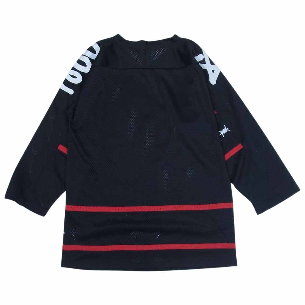 リアルバイ メッシュ ゲーム シャツ ブラック系 S【中古】