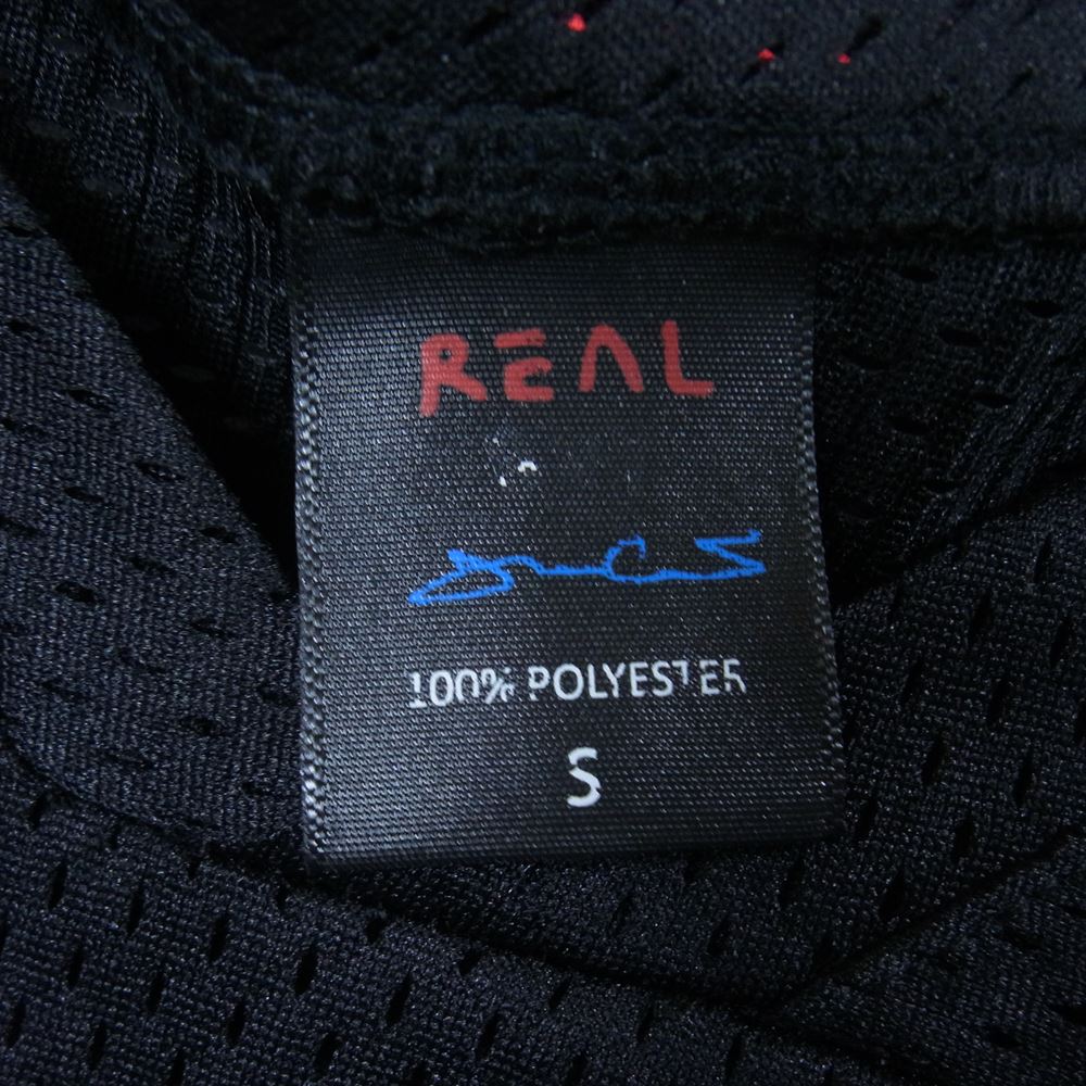 リアルバイ メッシュ ゲーム シャツ ブラック系 S【中古】