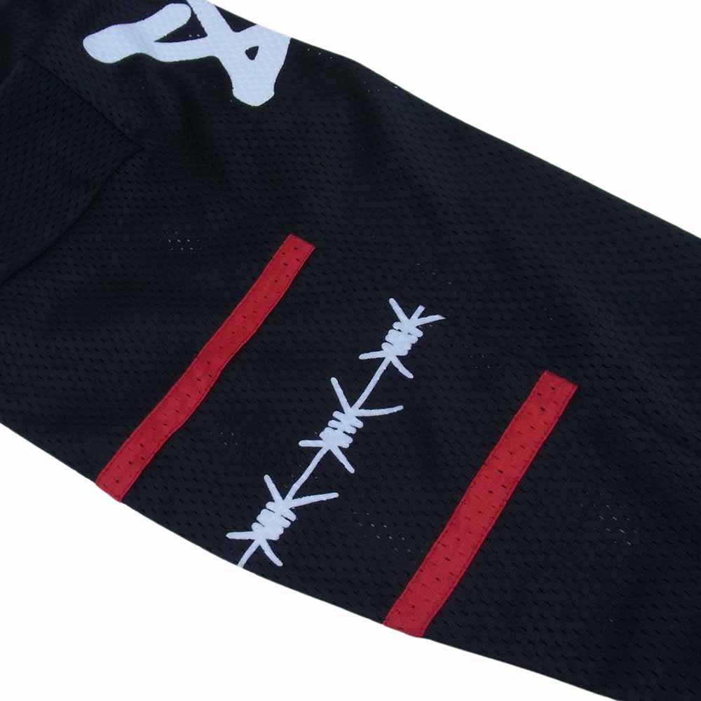 リアルバイ メッシュ ゲーム シャツ ブラック系 S【中古】