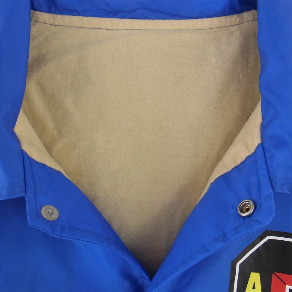 セントマイケル 22AW SM-A22-0000-055 × DENM TEARS DT COACH JACKET HOLY GRAIL デニムティアーズ フーデッド コーチ ジャケット ブルー系 XL【中古】