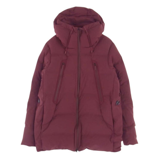 DESCENTE デサント DAMQGK36U MIZUSAWA DOWN 水沢ダウン MOUNTAINEER-HC マウンテニア ハイスペック ダウン ジャケット ワインレッド系 O【中古】