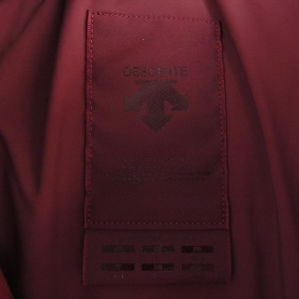 DESCENTE デサント DAMQGK36U MIZUSAWA DOWN 水沢ダウン MOUNTAINEER-HC マウンテニア ハイスペック ダウン ジャケット ワインレッド系 O【中古】