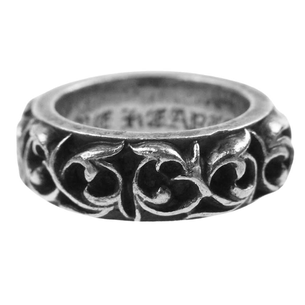 CHROME HEARTS クロムハーツ（原本無） ETRNITY VINE BAND エタニティヴァインバンド リング シルバー系 10号【中古】