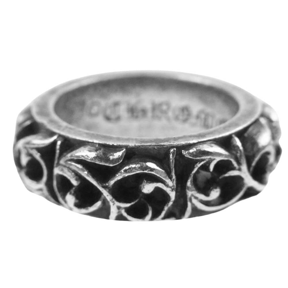 CHROME HEARTS クロムハーツ（原本無） ETRNITY VINE BAND エタニティヴァインバンド リング シルバー系 10号【中古】