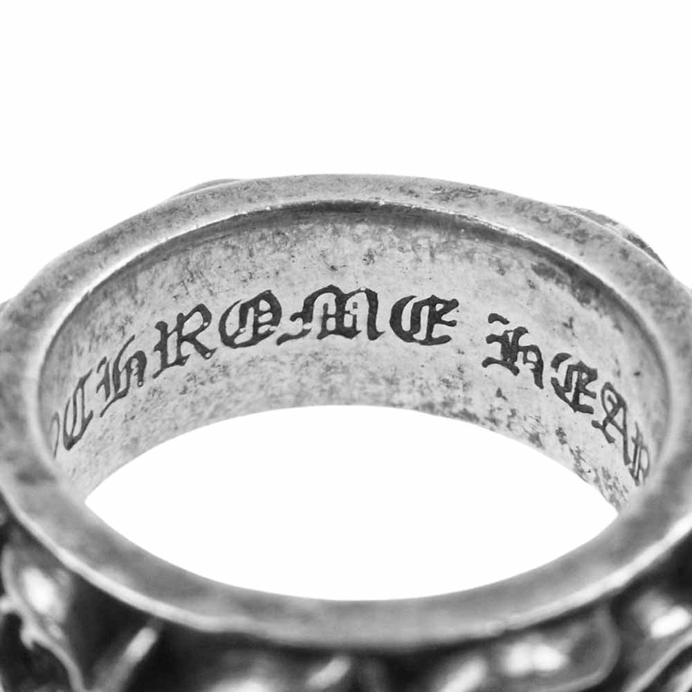 CHROME HEARTS クロムハーツ（原本無） ETRNITY VINE BAND エタニティヴァインバンド リング シルバー系 10号【中古】