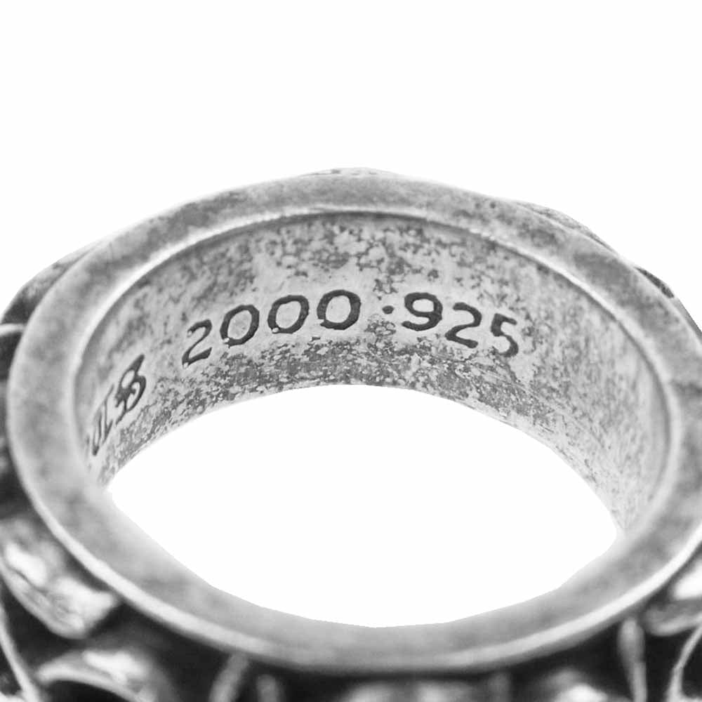 CHROME HEARTS クロムハーツ（原本無） ETRNITY VINE BAND エタニティヴァインバンド リング シルバー系 10号【中古】