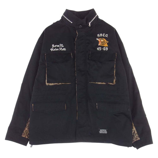NEIGHBORHOOD ネイバーフッド 22AW 222AQNH-JKM02 M-65 JK . EC ミリタリー ジャケット ブラック系 XL【新古品】【未使用】【中古】