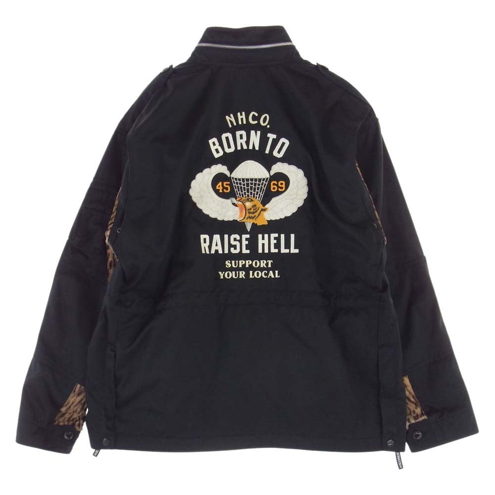NEIGHBORHOOD ネイバーフッド 22AW 222AQNH-JKM02 M-65 JK . EC ミリタリー ジャケット ブラック系 XL【新古品】【未使用】【中古】