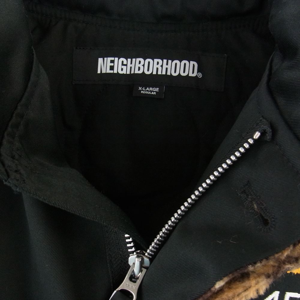 NEIGHBORHOOD ネイバーフッド 22AW 222AQNH-JKM02 M-65 JK . EC ミリタリー ジャケット ブラック系 XL【新古品】【未使用】【中古】