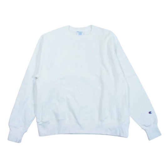 Champion チャンピオン リバースウィーブ スウェット トレーナー  ホワイト系 L【中古】