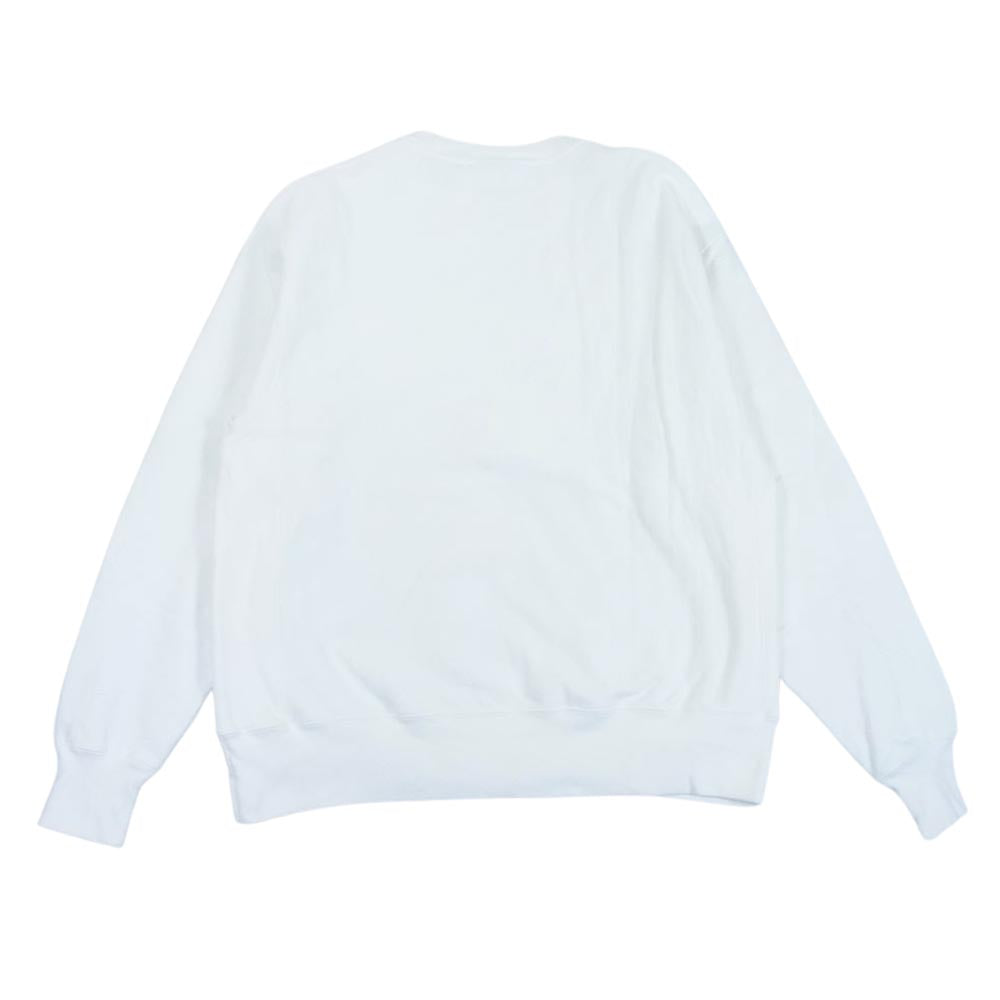 Champion チャンピオン リバースウィーブ スウェット トレーナー  ホワイト系 L【中古】