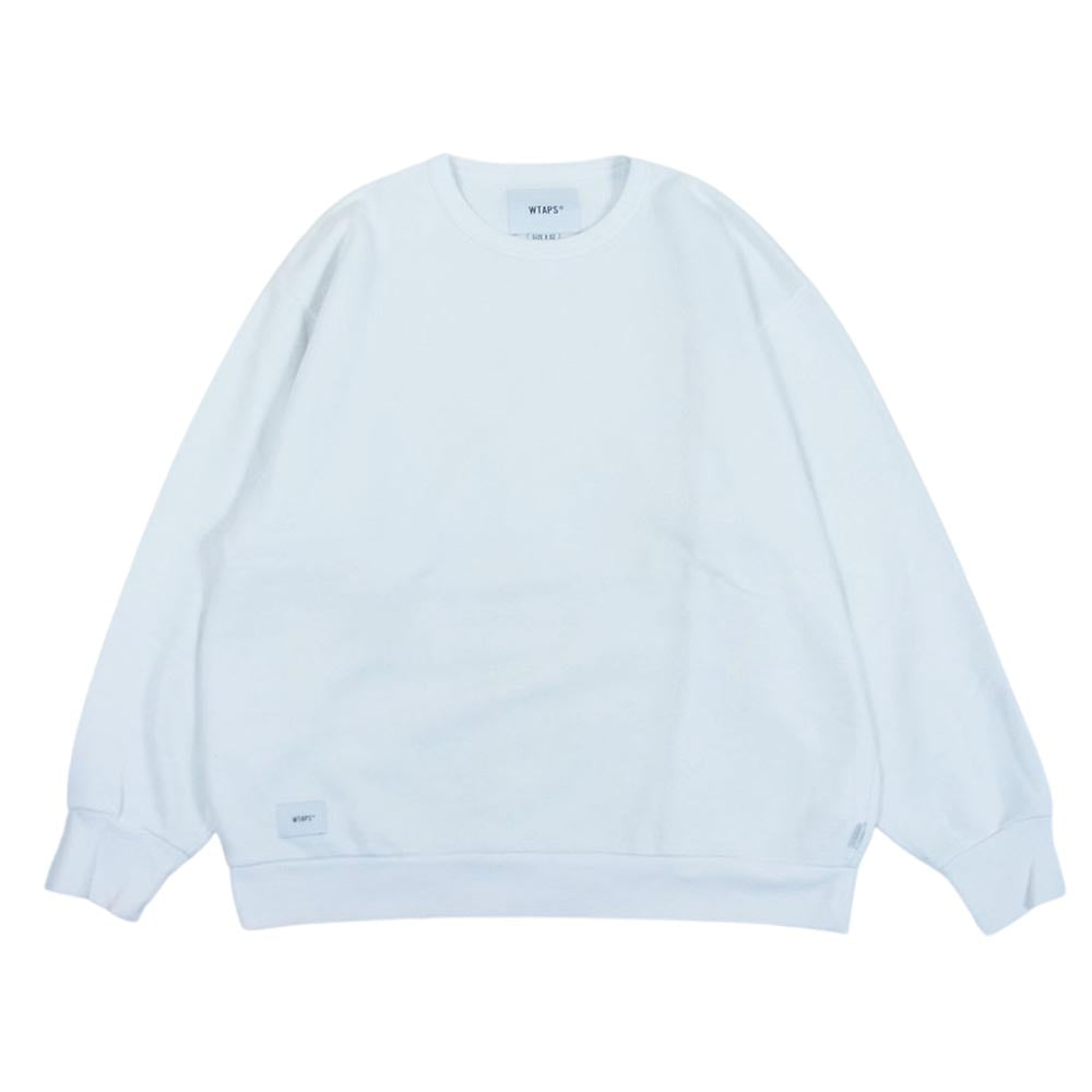 WTAPS ダブルタップス 21AW 212ATDT-CSM13 BLANK CREW NECK COPO クルーネック スウェット トレーナー ホワイト系 2【中古】