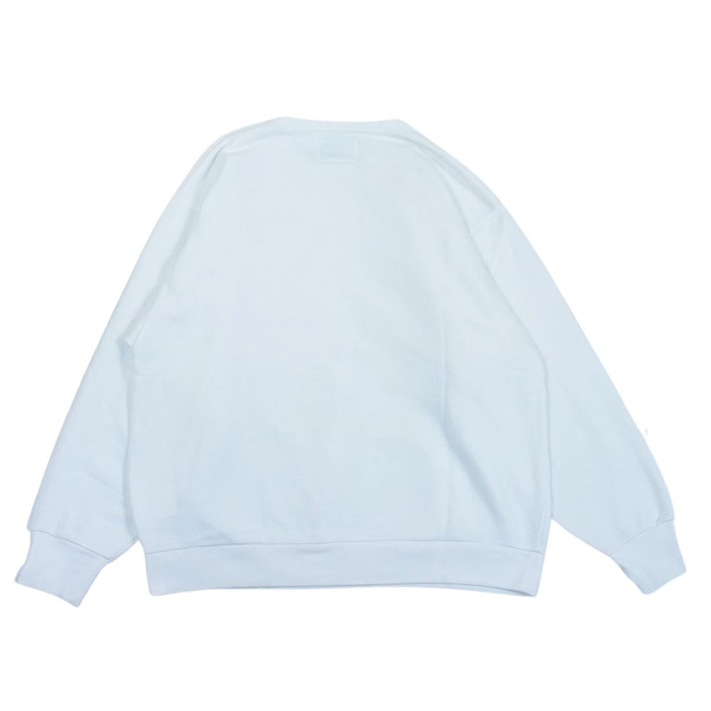WTAPS ダブルタップス 21AW 212ATDT-CSM13 BLANK CREW NECK COPO クルーネック スウェット トレーナー ホワイト系 2【中古】