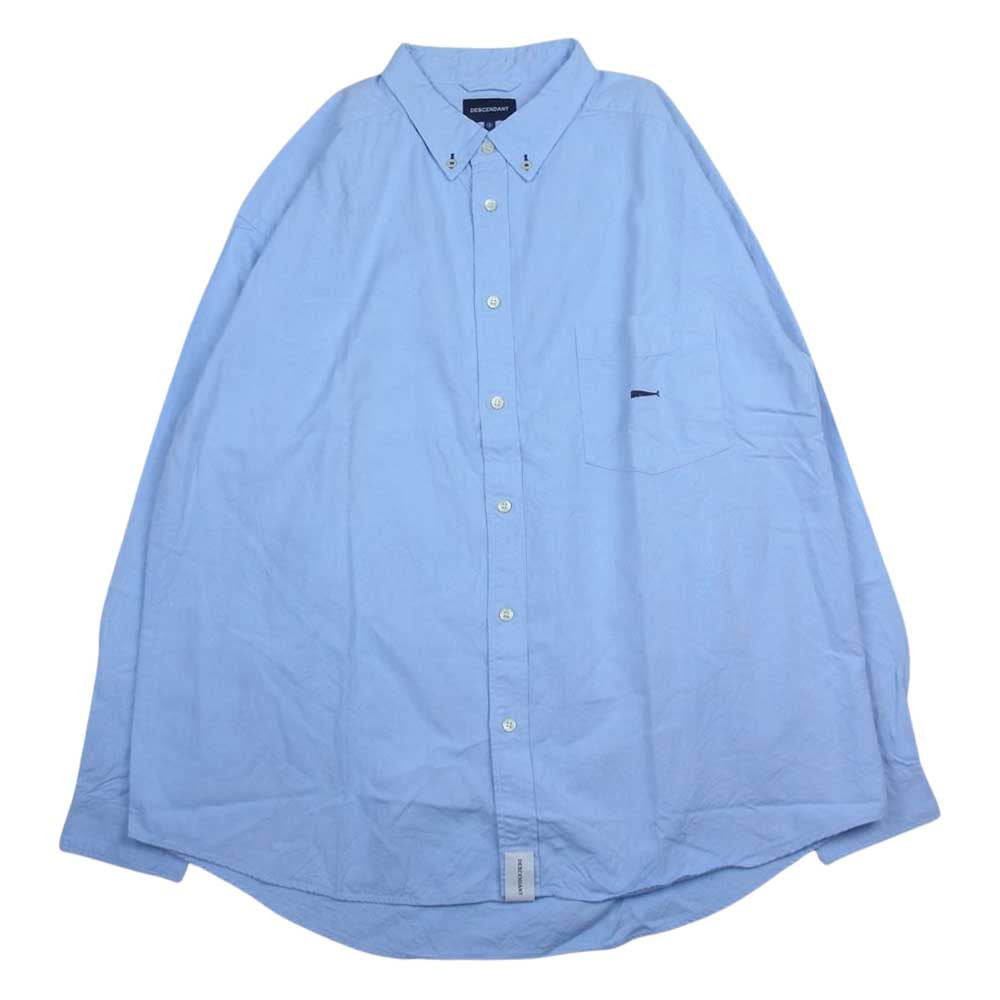 DESCENDANT ディセンダント カジュアルシャツ 3(L位) 紺