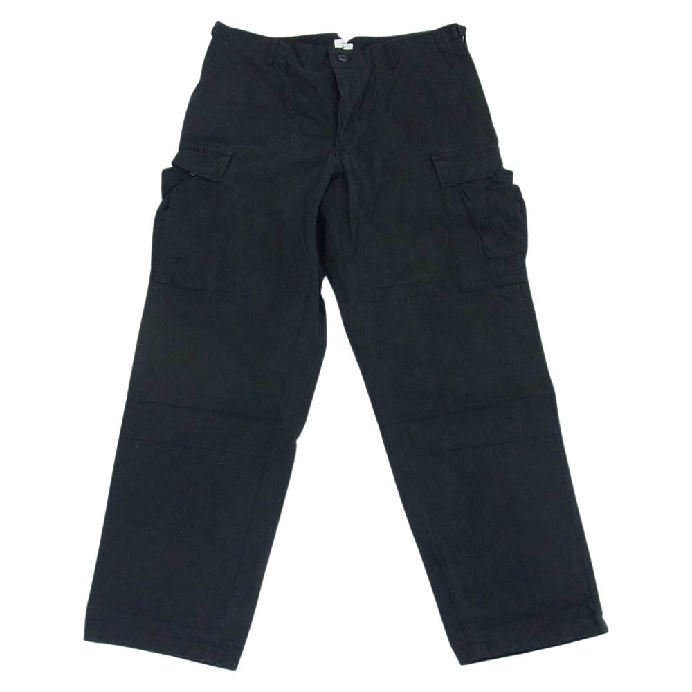 WTAPS ダブルタップス WVDT-PTM02 WMILL TROUSER 01 リップストップ カーゴ トラウザー ミリタリー パンツ ブラック系 3【中古】