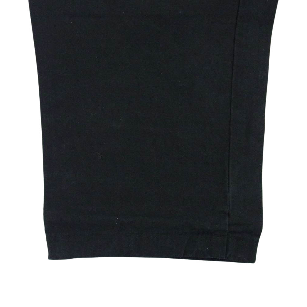 WTAPS ダブルタップス WVDT-PTM02 WMILL TROUSER 01 リップストップ カーゴ トラウザー ミリタリー パンツ ブラック系 3【中古】