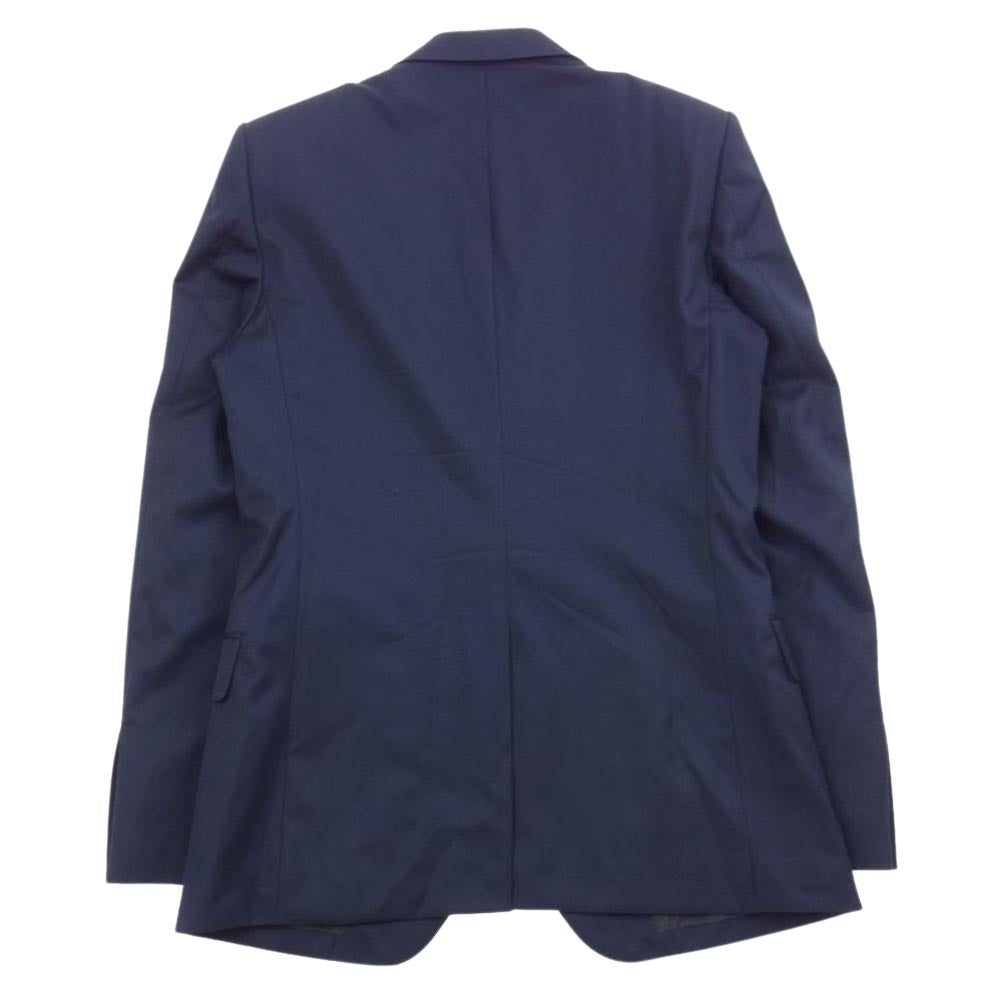JOHN LAWRENCE SULLIVAN ジョンローレンスサリバン JLS-01-09 JLS-01-08 WOOL 2BUTTON JACKET WOOL SKINNY TROUSERS SET スーツ セットアップ ダークネイビー系 38【中古】