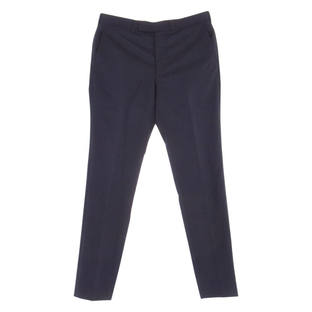 JOHN LAWRENCE SULLIVAN ジョンローレンスサリバン JLS-01-09 JLS-01-08 WOOL 2BUTTON JACKET WOOL SKINNY TROUSERS SET スーツ セットアップ ダークネイビー系 38【中古】
