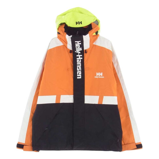 ヘリーハンセン HH11901 FORMULA LIGHT JACKET フォーミュラー ライト ジャケット オレンジ系 ブラック系 L【中古】