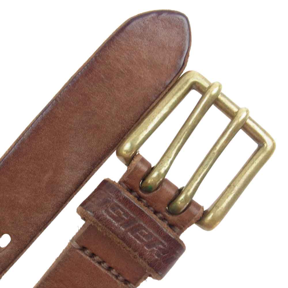 ヒステリックス レザー ベルト ブラウン系【中古】