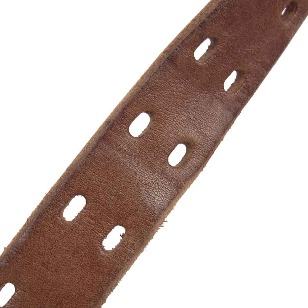 ヒステリックス レザー ベルト ブラウン系【中古】