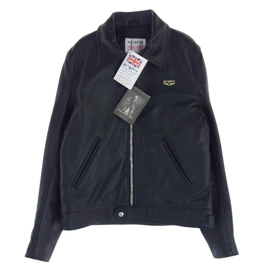 Lewis Leathers ルイスレザー 60T CORSAIR TIGHT FIT コルセア タイトフィット レザー シングル ライダース ジャケット ブラック系 38【新古品】【未使用】【中古】