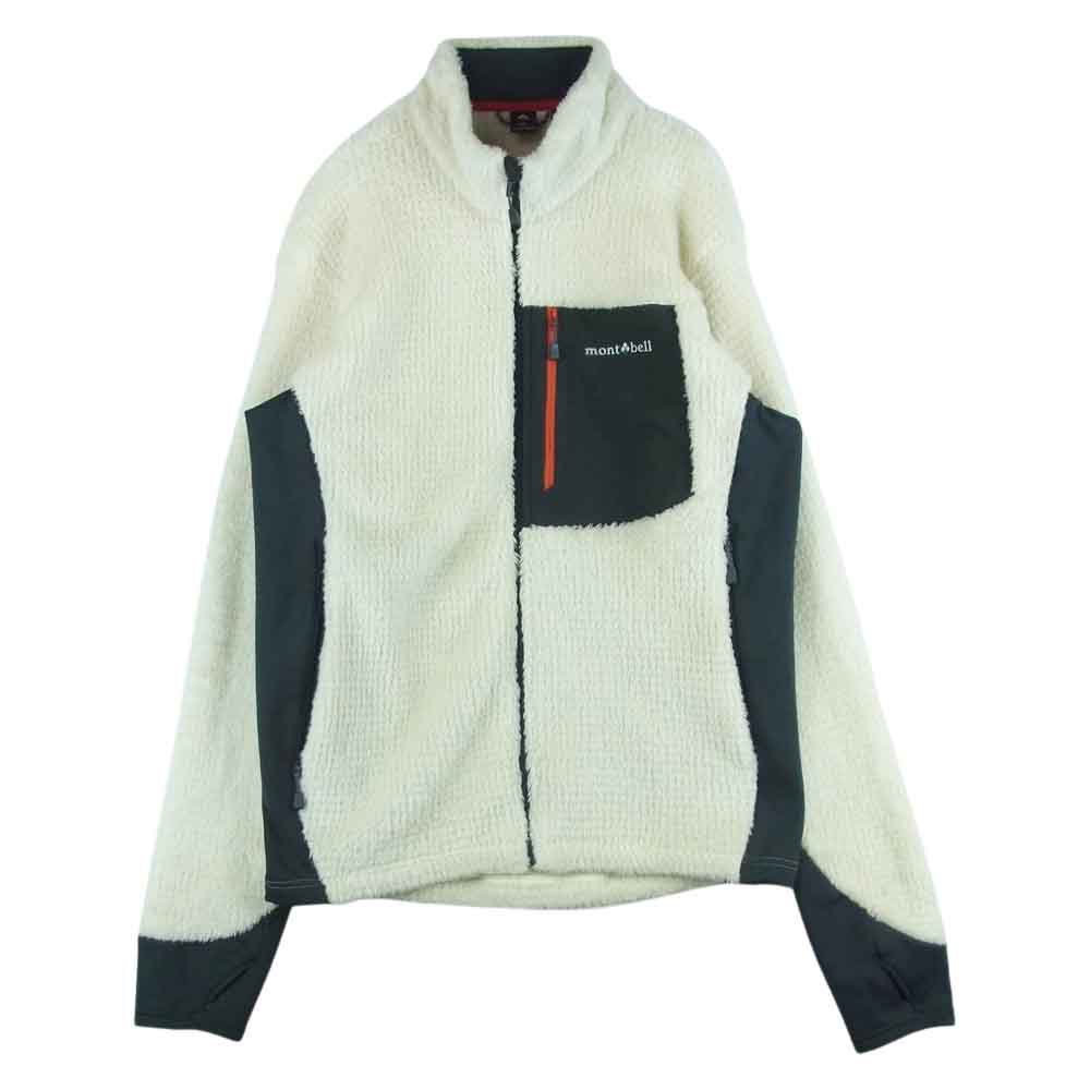 mont-bell モンベル 1106660 クリマエア ジャケット フリース タイ製 オフホワイト系 グレー系 XL【中古】