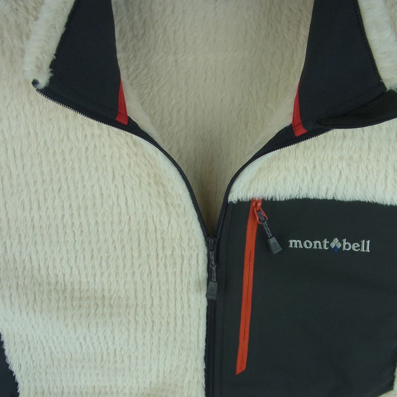 mont-bell モンベル 1106660 クリマエア ジャケット フリース タイ製 オフホワイト系 グレー系 XL【中古】