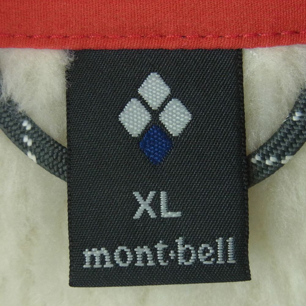 mont-bell モンベル 1106660 クリマエア ジャケット フリース タイ製 オフホワイト系 グレー系 XL【中古】