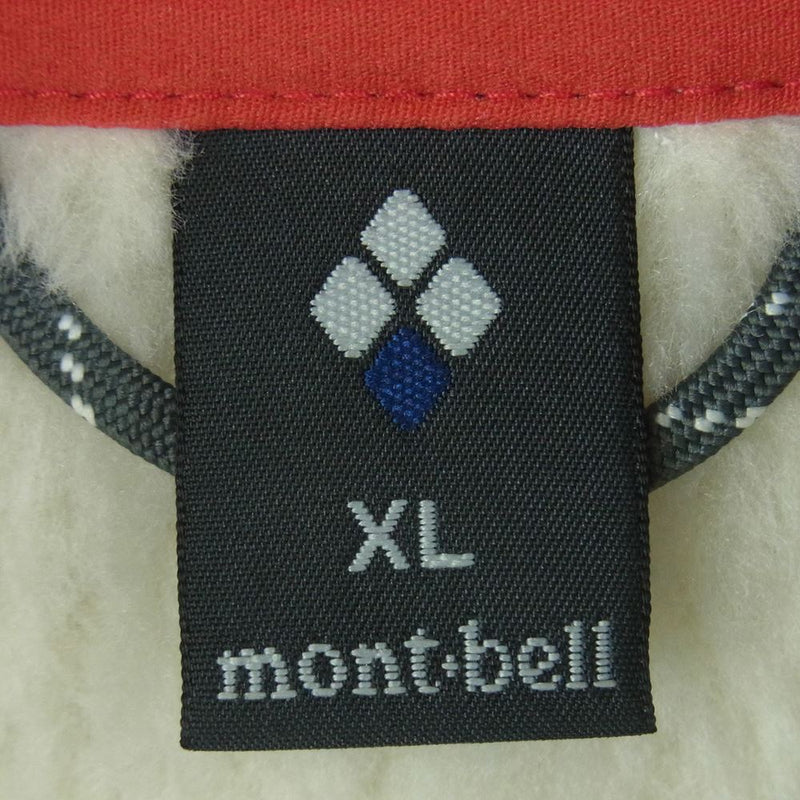 mont-bell モンベル 1106660 クリマエア ジャケット フリース タイ製 オフホワイト系 グレー系 XL【中古】