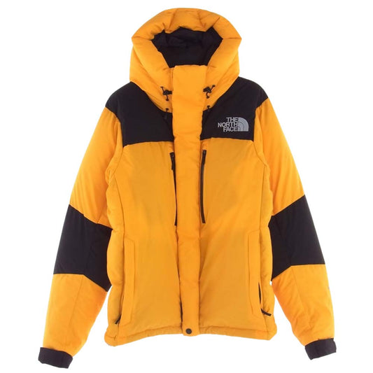THE NORTH FACE ノースフェイス ND91710 BALTRO LIGHT JACKET バルトロ ライトジャケット ダウン ジニアオレンジ イエロー系 ブラック系【極上美品】【中古】