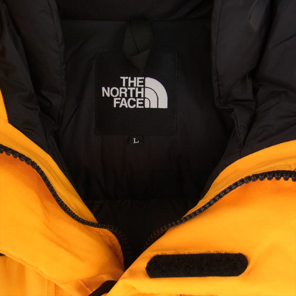 THE NORTH FACE ノースフェイス ND91710 BALTRO LIGHT JACKET バルトロ ライトジャケット ダウン ジニアオレンジ イエロー系 ブラック系【極上美品】【中古】