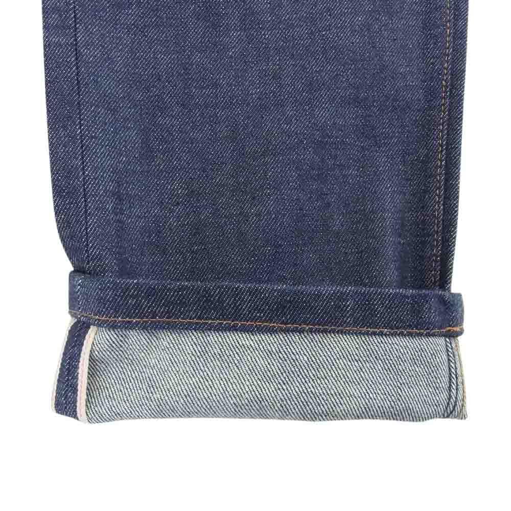 A.P.C. アーペーセー 1800 PETIT NEW STANDARD  プチ ニュースタンダード ボタンフライ デニム パンツ インディゴブルー系 33【極上美品】【中古】