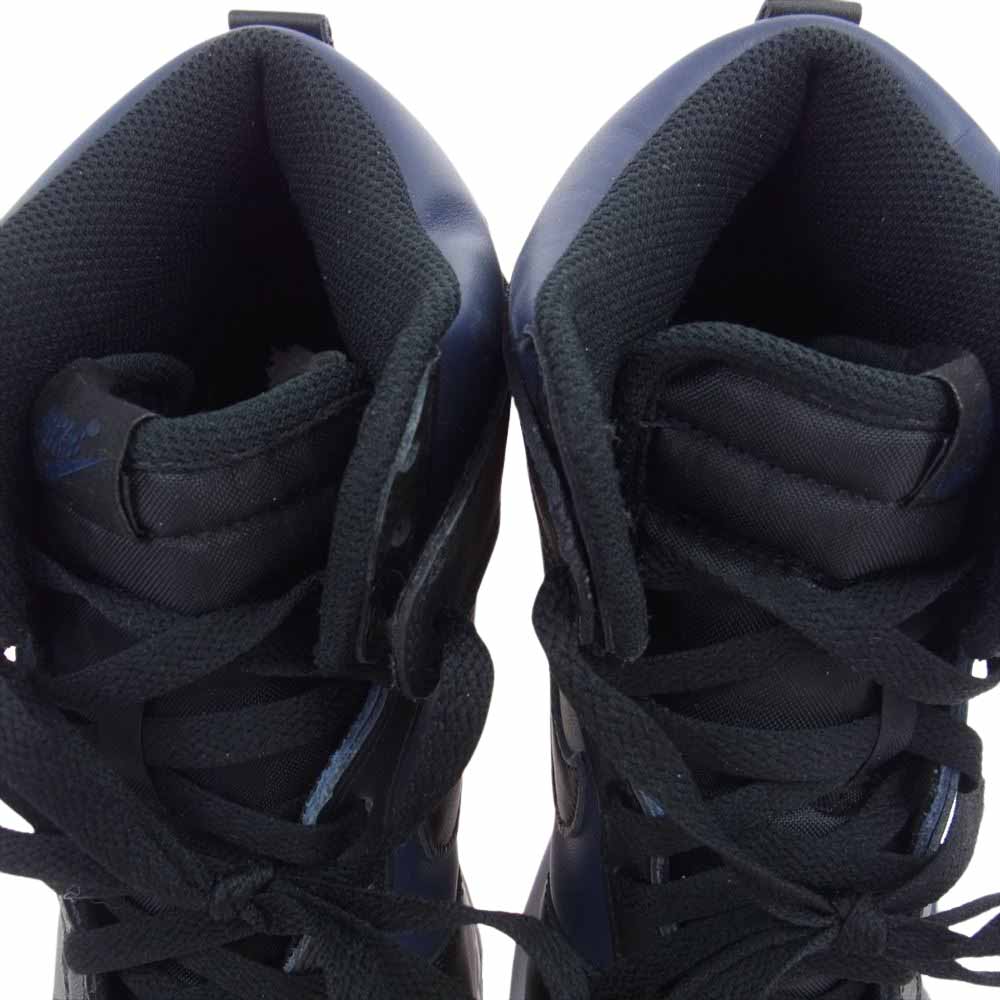 NIKE ナイキ DJ0383-400 FRAGMENT DUNK HI CITY PACK MIDNIGHT フラグメント ダンクハイ ハイカット スニーカー  ダークネイビー系 26.5cm【中古】