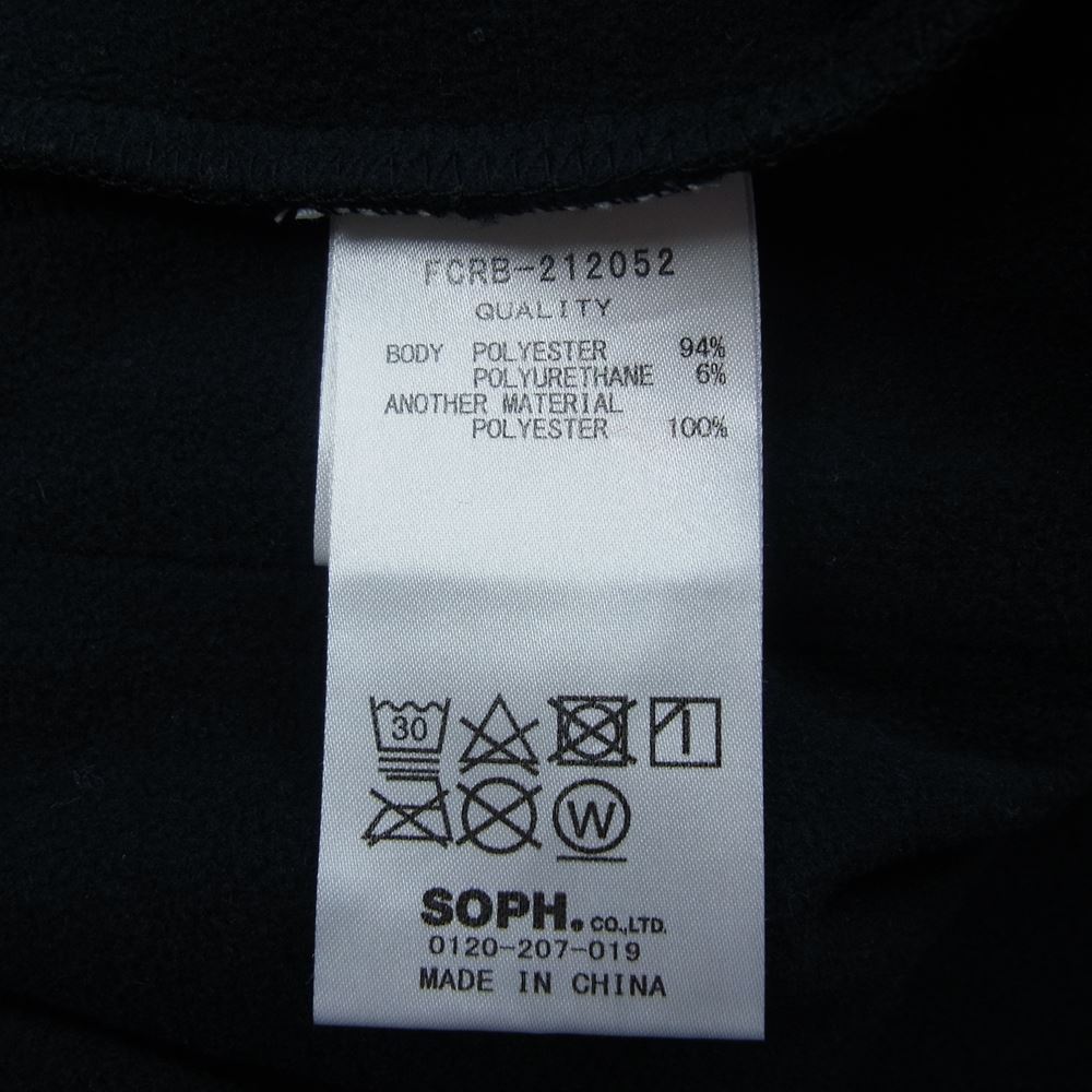 F.C.R.B. エフシーアールビー 21AW FCRB-212052 PDK JACKET トラック ジャケット ブラック系 L【中古】