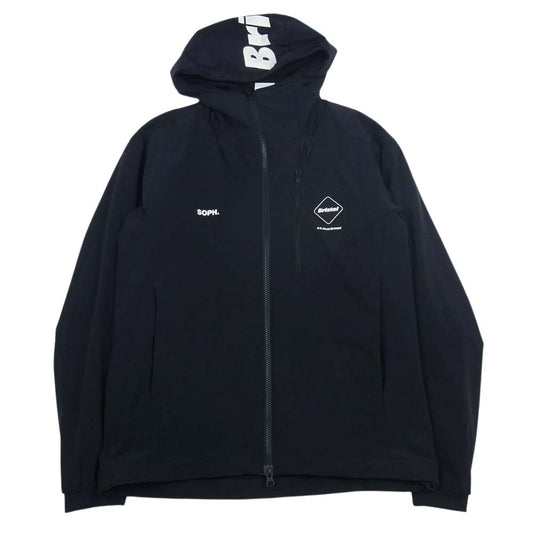 F.C.R.B. エフシーアールビー 19AW FCRB-192053 LYCRA HOODED BLOUSON ライクラ フーデット ブルゾン ブラック系 M【中古】