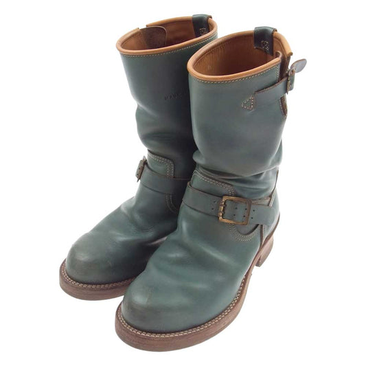 MADE IN GM JAPAN メイドインジーエムジャパン エンジニア ブーツ Twenty グリーン系【中古】