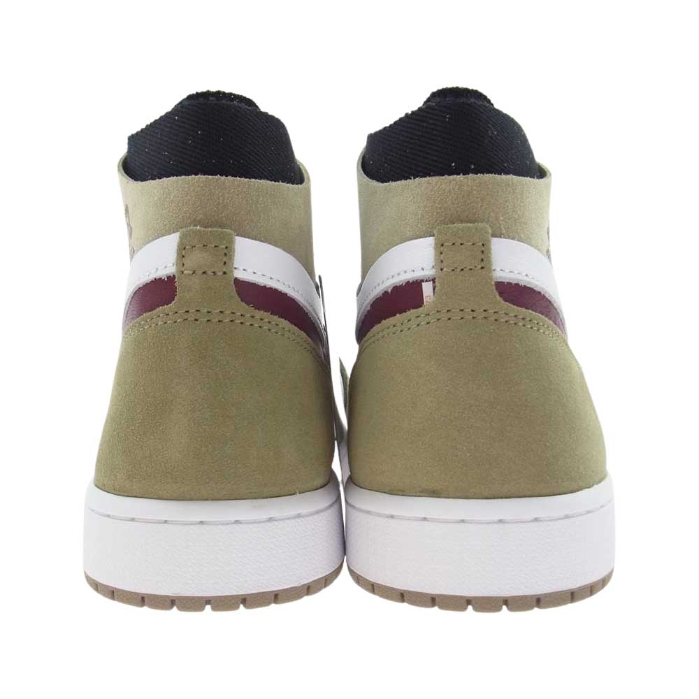 NIKE ナイキ CT0978-203 AIR JORDAN 1 ZOOM CMFT NEUTRAL OLIVE ジョーダン 1 ズーム エア コンフォート ニュートラル オリーブ スニーカー ホワイト系 オリーブ系 27.5cm【新古品】【未使用】【中古】