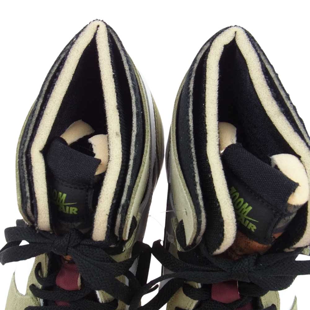 NIKE ナイキ CT0978-203 AIR JORDAN 1 ZOOM CMFT NEUTRAL OLIVE ジョーダン 1 ズーム エア コンフォート ニュートラル オリーブ スニーカー ホワイト系 オリーブ系 27.5cm【新古品】【未使用】【中古】