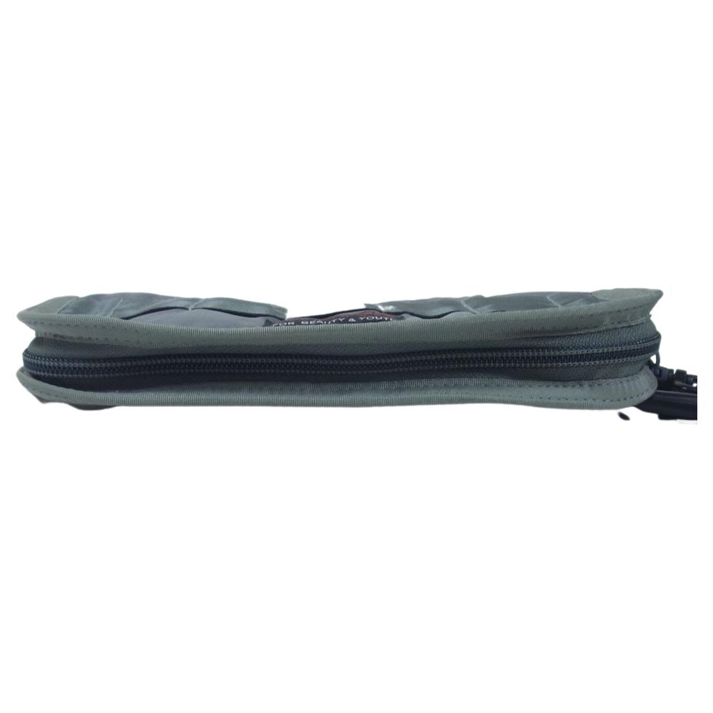 BRIEFING ブリーフィング 2WAY TRAVEL CASE トラベルケース ショルダー バッグ グレー系【中古】