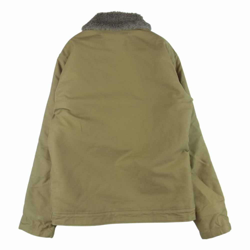 Buzz Rickson's バズリクソンズ Type N-1 Khaki NAVY DEPARTMENT ミリタリー デッキ ジャケット ベージュ系 S【中古】