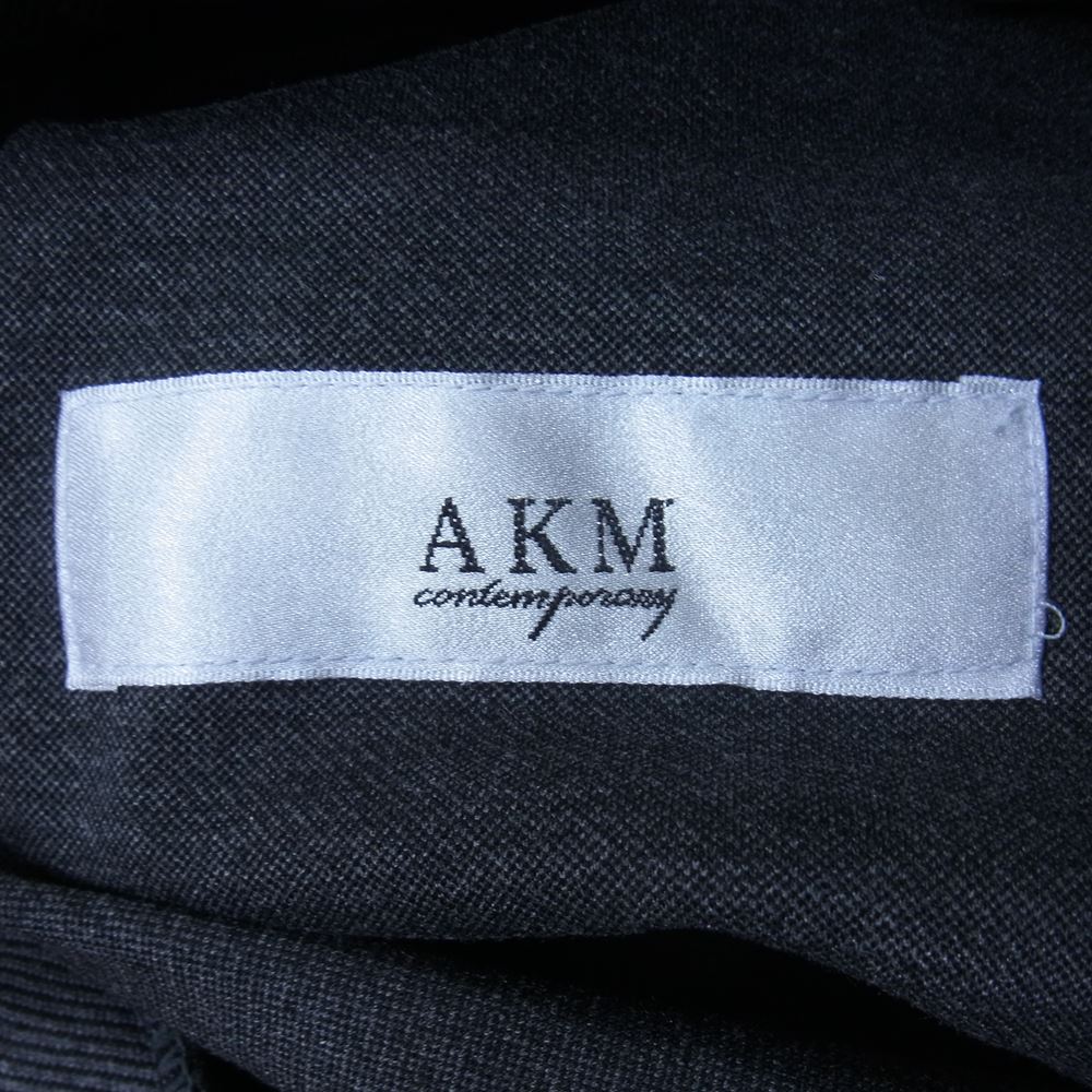 AKM エイケイエム イージー トラックパンツ グレー系 XL【美品】【中古】