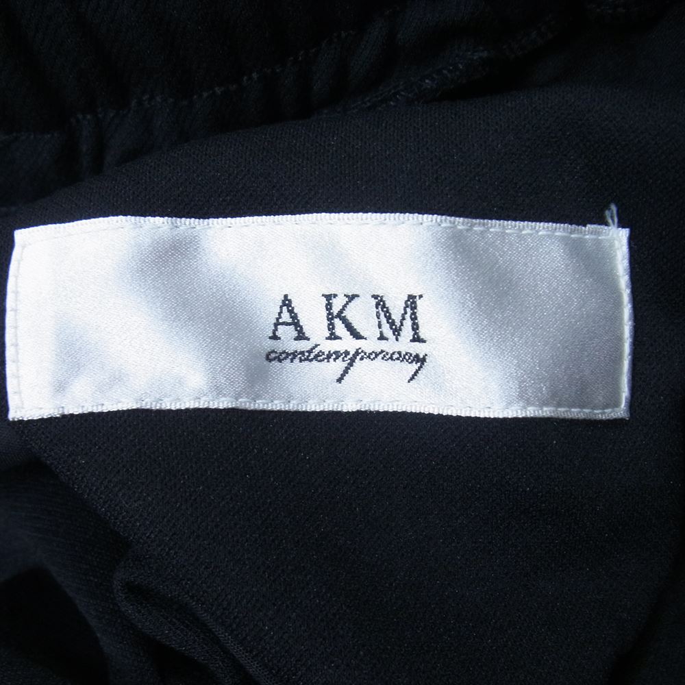 AKM エイケイエム イージー トラックパンツ ブラック系 XL【美品】【中古】