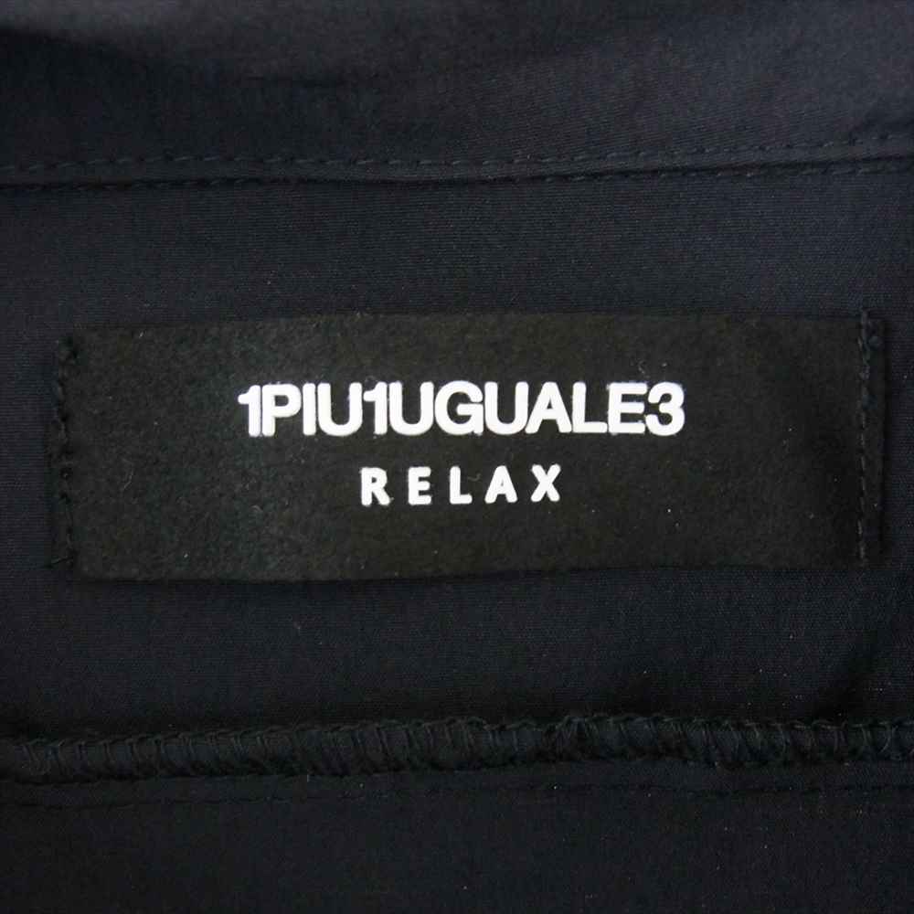 1piu1uguale3 ウノピュウノウグァーレトレ RELAX 4WAYストレッチ フード パーカ ブラック系 L【中古】