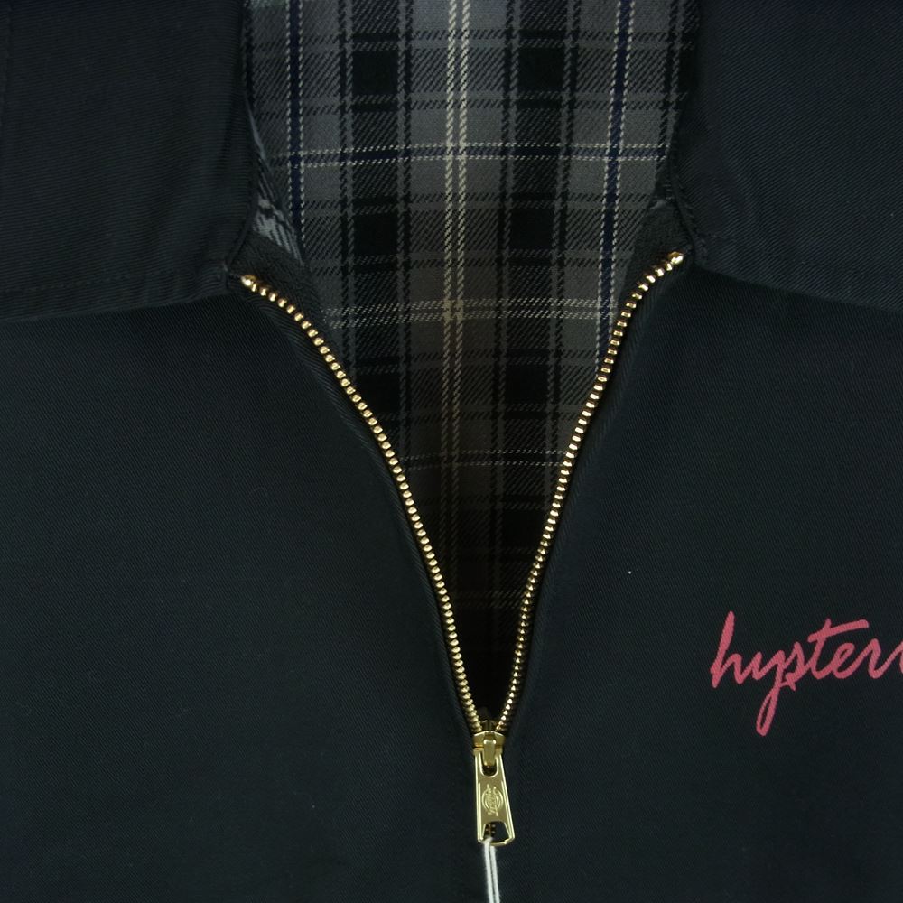 HYSTERIC GLAMOUR ヒステリックグラマー 02231AB01 Dickies ディッキーズ GUITAR GIRL アイゼン ハワー ジャケット ブラック系 L【新古品】【未使用】【中古】