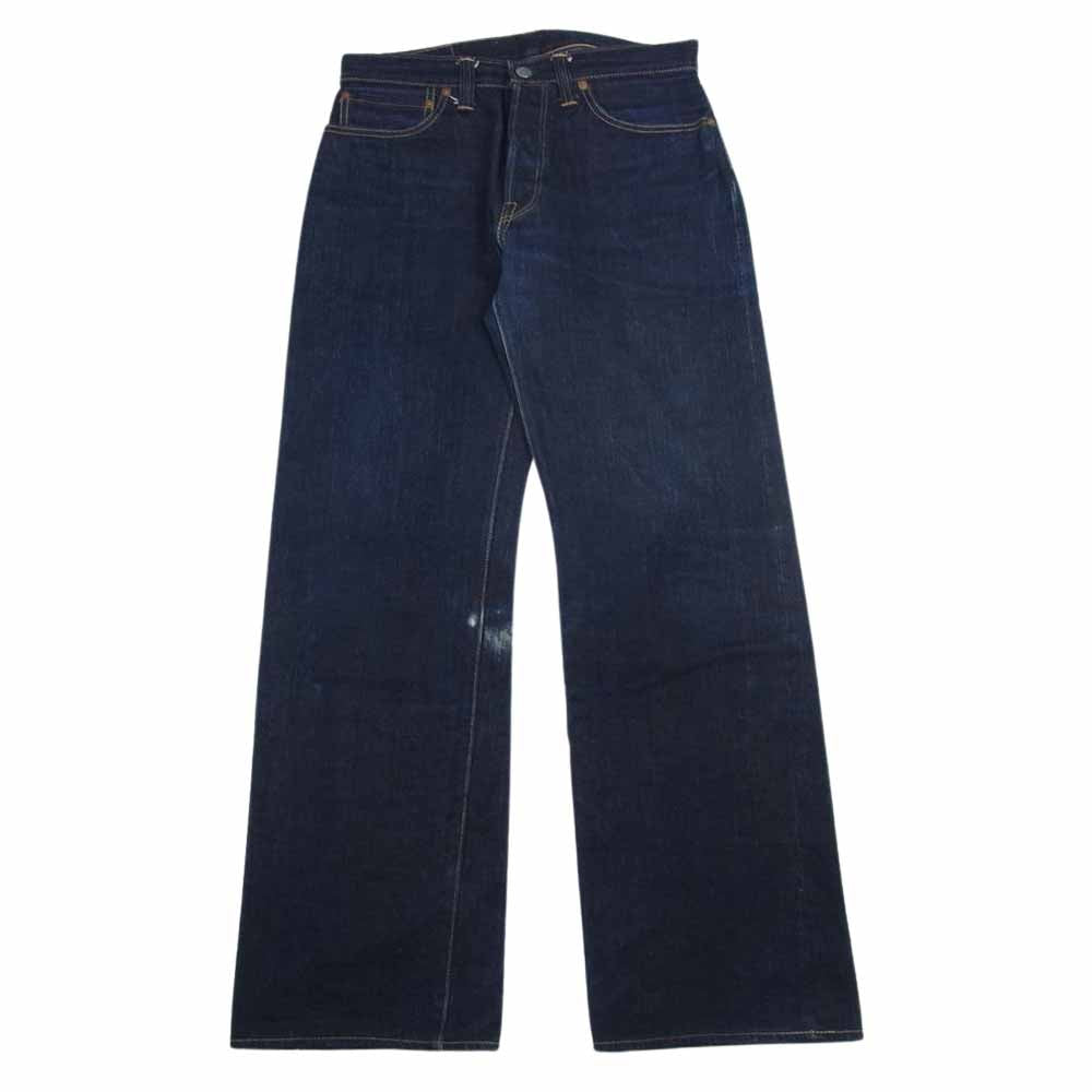 THE FLAT HEAD ザフラットヘッド 1015 レギュラー ストレート 16oz デニム パンツ インディゴブルー系 30【中古】