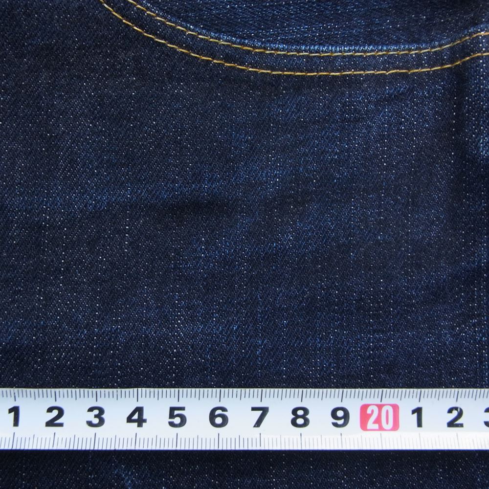 THE FLAT HEAD ザフラットヘッド 1015 レギュラー ストレート 16oz デニム パンツ インディゴブルー系 30【中古】