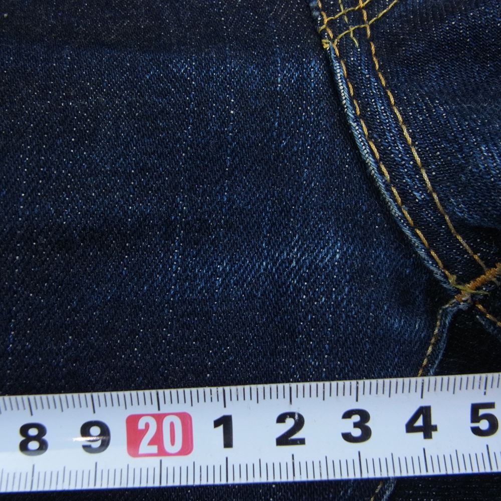 THE FLAT HEAD ザフラットヘッド 1015 レギュラー ストレート 16oz デニム パンツ インディゴブルー系 30【中古】